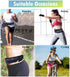 Waterproof Running Belt Water Bottle Waist Pack, Sport Pouch Fanny Pack for Runners, Hybration Workout Phone Holder