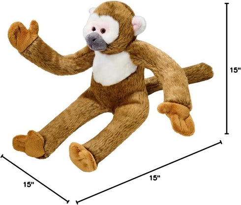 Fluff & Tuff Albert the Squirrel Monkey Toy