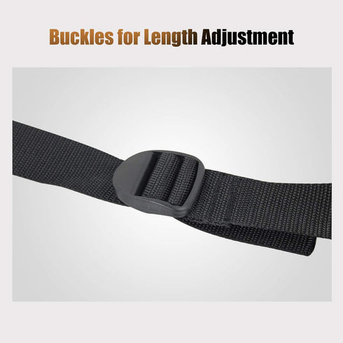 WOOWAVE Kayak Backrest, EVA Surfing Backband, Comfortable Adjustable Padded Seat for Canoe Boat Lumbar Support