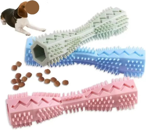 Genrico Durable Blue Dog Chew Stick - Teething Toy for Puppies & Adult Dogs