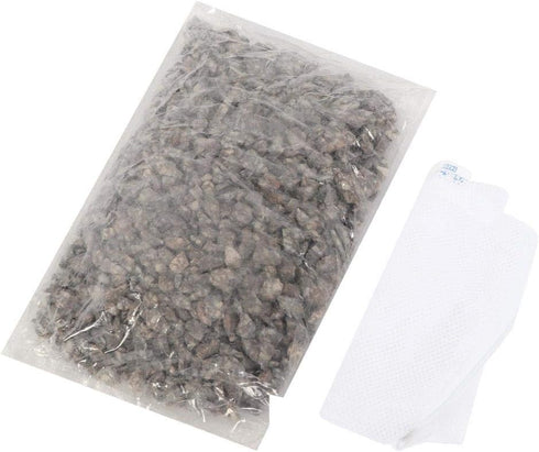 Pssopp Aquarium Zeolite Filter, Water Purification Odor Remover with Free Media Bag