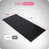 HolaHatha Lightweight Padded Exercise Mat, High Density PVC Foam Pad for Yoga and Workout Activity, Medium, Grey