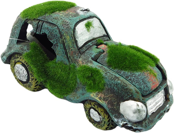 Fish Tank Landscaping Car Truck - Resin Car Ornament for Aquarium Hideout Decorations