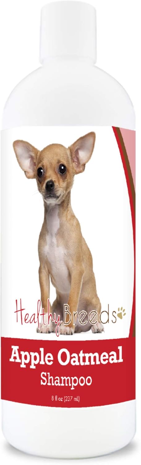 Healthy Breeds Chihuahua Apple Oatmeal Dog Shampoo - All Natural, Tearless &