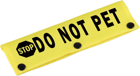 Funny Dog Leash Sleeve Stop Do Not Pet, Pet Birthday Gift, Dog Leash Wrap Sleeve