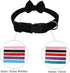 Dog Collar with Bowtie - Soft Velvet Material with Quick Release Buckle for Medium Dogs, Black, M