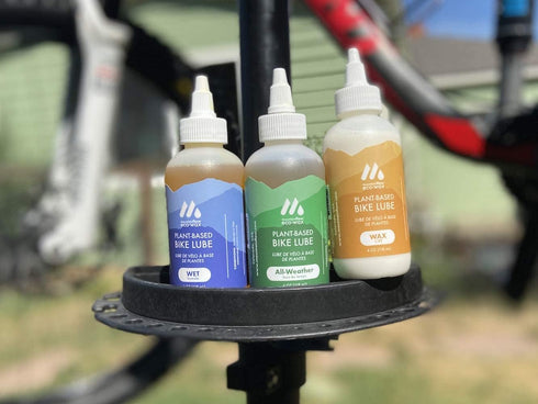 0% mountainFLOW Bike Lube - Wax | Plant-Based and Biodegradable | Petroleum | Fast + Smooth | Riding Conditions: