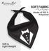 Parisian Pet Tuxedo Dog Bandana, Small