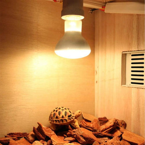 100W Basking Spot Heat Lamp Bulbs, 110V Reptile Mercury Vapor Bulbs for Reptile and Amphibian Use (2 Pack)