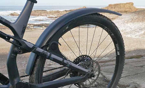 Mucky Nutz MugGuard, Rear Mudguard, Black