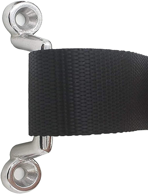 Pmsanzay Pack of 4 Kayak Track Mounts, Bungee Deck Loop Tie Down Eyelet for Kayak, Canoes, Boats Deck Rigging