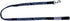 Albcorp Emotional Support Dog Leash, Embroidered with Padded Neoprene Handle, 4 Feet for Harnesses, Vests or Collars