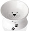 Cat Food Bowls, 10 OZ Elevated Bowls for Cats and Small Dogs, Tilted Feeder with Raised Stand, 1pcs