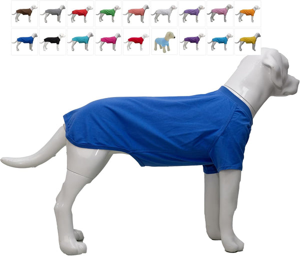 Lovelonglong Pet Clothing Dog Costumes, Dachshund Clothes Blank T-Shirt Tee Shirts for Dachshund Dogs, Corgi 100%