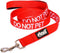 Dexil Limited DO NOT PET Red Color Coded Padded Dog Leash, 4ft, Prevents Accidents by Warning Others