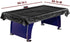 Hathaway Universal Air Hockey Table Cover - Black, Weather-Resistant Polyester, Fits 6 to 7.5 Ft Tables, Weighted