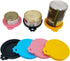Food Can Covers, 4 Pack Universal BPA Free Silicone Lids for Dog Cat Food, Fits Standard Size Cans