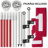 THIODOON Golf Flagstick, 6ft Golf Flag and Cup for Yard, Detachable Golf Hole Cup