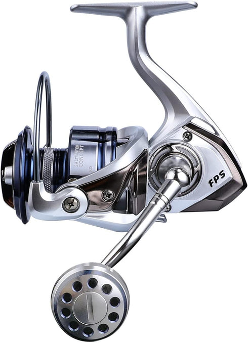 Spinning Fishing Reel, 13+1BB Saltwater, Ultra Smooth Powerful Reels