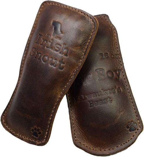 Hide & Drink, Dog Chew Toys (4 Pieces) / Drinks Chew Toy for Dogs/Durable Pet Toy, Handmade :: Bourbon Brown