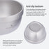(500ml) Boundless Voyage Titanium Double Walled Bowl - Ultralight Portable Tableware for Oatmeal, Rice, Soup, Yogurt