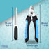 Pet Nail Grooming Tool | Stainless-Steel Nail Clippers and Trimmers | Enhanced Safety and Protection from Overcutting Pet Nail | Pet Paw-Friendly Must-Have