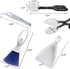 Tiny Cleaning Broom, Scooper Feeding Tool, Mini Dustpan and Brush, Stainless Steel Tweezer for Reptiles