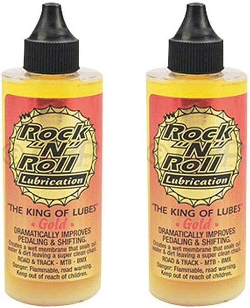 Rock N Roll Gold Chain Lubricant - 4-Ounce, 2-Pack