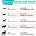 Dog Bed Cover 30Lx20Wx4H Inch.Waterproof Heavy Duty Durable Oxford Dog Bed Replacement Covers with Zipper.Washable Removable Pet Bed Mattress Protector Cover.Grey,Cover Only.