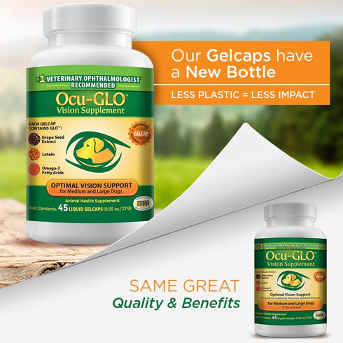 Ocu-GLO Vision Supplement for Medium to Large Dogs, 45ct