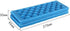 he andi 1pcs (Blue-2) Waterproof Foldable Folding Foam Mat Chair Cushion Seat Pads (Blue, Green, Red, Orange, Purple.)