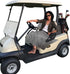 Golf Cart Seat Covers, EZGO Heavy Duty Seat Cover, Waterproof Travel Sports Cart Seat Cushion Covers for 2 Person Seats