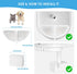 Set, 10 2 3L/101oz subteenmate Wireless Cat Water Fountain Filters Filters & Pre-Filter Sponges for Automatic Water Pet