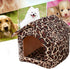 balacoo Dog Bed House, Kitten Bed for Small Dogs, Indoor Tent Bed, Warm Pattern House for Pets, Creative Tent
