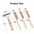 Juyoolumin 4-in-1 Set Bamboo Pet Grooming Kit for Medium to Long Haired Dogs & Cats, Dematting Comb with Undercoat
