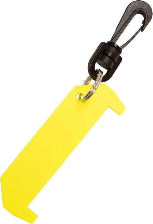 3.25" Scuba Choice Plastic Lobster Gauge w/Clip