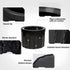 QIYUNI Adults,300lbs Portable Folding Camping Toilet for Load Capacity, Travel Potty for Camping, Hiking, Road Trip