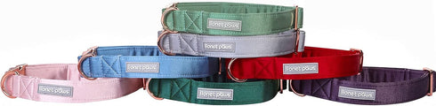 Lionet Paws Comfortable Silk Dog Collar with Detachable Bow Tie for Small Dogs, Neck Size 10-16 Inches
