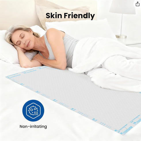 Nomipaw 28"x39" 40 Count Disposable Leakproof Absorbency Underpads, Large Incontinence Pads with Quick Drying for Baby