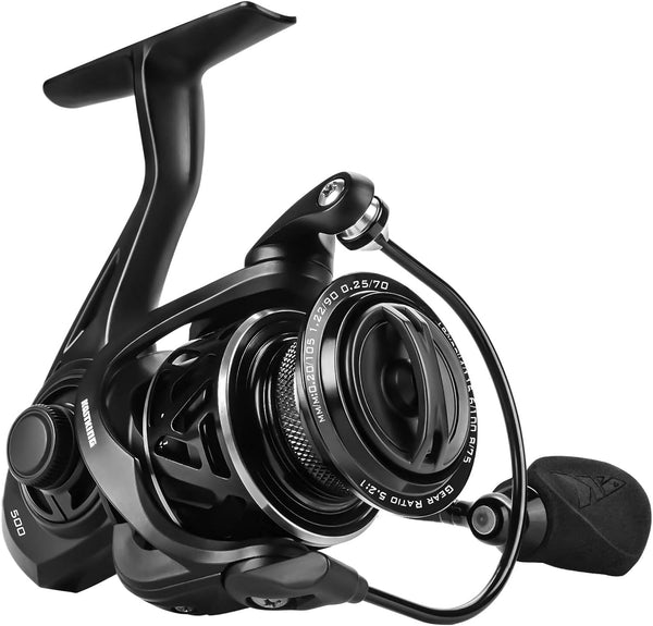 KastKing Zephyr Spinning Reel - Fresh and Saltwater Fishing Reel, 7+1 Stainless Steel Ball Bearings, 22 Lbs Drag