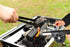 Sunglow Outdoor BBQ Fan Air Blower, Hand Crank Blowers, Barbecue Fire Bellows for Picnic Camping