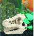 Aquarium Decoration - Skeleton Hole Resin Dinosaur Skull Ornament for Fish Tank & Reptile House