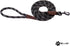 Max and Neo Rope Leash Reflective 6 Foot - We Donate a Leash to a Dog Rescue for Every Leash Sold (BLACK, 6 FT x 1/2")