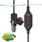 Adjustable Mini Aquarium Heater, 10W/20W/30W, Submersible Small Fish Tank Heater with Digital Display