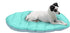 Furhaven Outdoor Travel Dog Bed for Small Dogs, Washable & Foldable with Carry Bag, Aqua/Granite Gray, Small