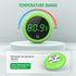 Fish Tank Thermometer, PAIZOO LED Digital Accurate Temperature Gauge for Aquatic Pets, Green