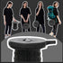 18" 800lbs ALEVMOOM Collapsible Stool, Max Weight, Heavy Duty Portable Retractable Folding Telescoping Foldable Camping