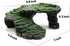 Turtle Habitat Reptiles Dock Resting Stone, Reptiles Basking Platform Climbing Ramp, Aquarium Ornament Rock for Lizard,