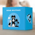 Dog Chew Toys for Aggressive Chewers, 4 Pack Indestructible Toys with Tough Nylon for All Breed Sizes