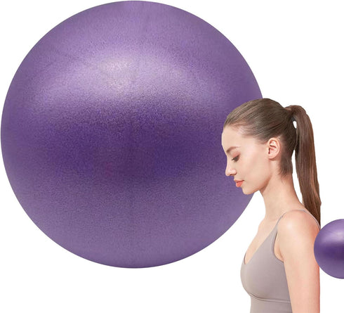 Genrico Small Yoga Ball Small Inflatable Ball, Fitness Exercise Equipment, Abdomen Thigh Buttock, Arm Relaxation Home |